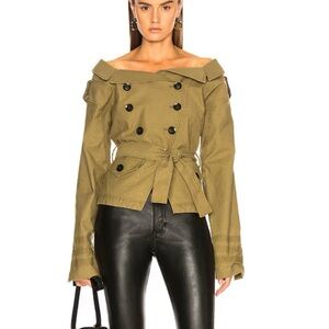 MARISSA WEBB
Olive
Noah Washed Twill Jacket
Brand new
